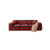 Compressed Majlis Boneless Sofa in a Box Compact Couch Corduroy Fabric Vacuum Floor Sofa