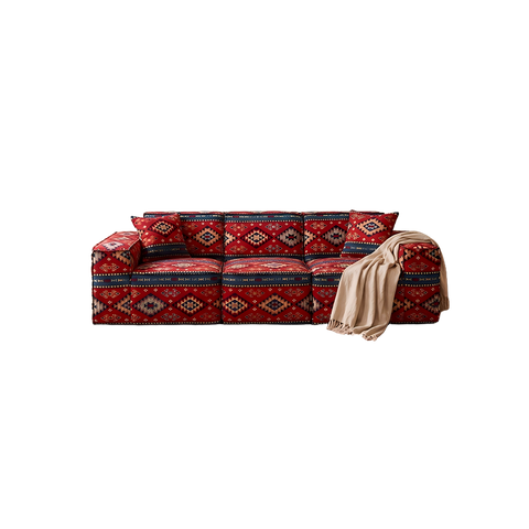 Compressed Majlis Boneless Sofa in a Box Compact Couch Corduroy Fabric Vacuum Floor Sofa