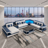 Foshan Furniture Factory Sofa Dream Sectional Chaise Lounges Wholesale Leather Sofa