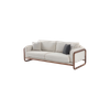 Home Furniture Turkish Sofa Modern Upholstery Solid Wood Ellipse Sofa Set