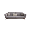 Modern Turkish Furniture Factory Solid Wood Fabric Defne Sofa Set