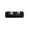 Solid Wood Frame Upholstered Luxury Modular Furniture Couch Diamond Sofa Set