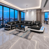 Europe Modern Sofa Supplier Custom Villa Sofa Factory U-shape Sectional Lounge Sofa