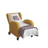 Nursing Home Elderly-friendly Furniture Aster Manual Recliner Leather Chair for Home Care