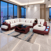 Europe Modern Sofa Supplier Custom Villa Sofa Factory U-shape Sectional Lounge Sofa