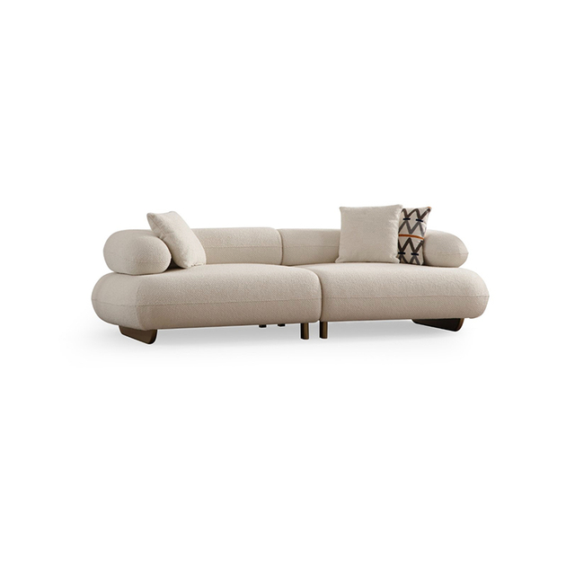 Contract Commercial Project Sofa Furniture Manufacturer Modern Fabric Glamour Sofa Set