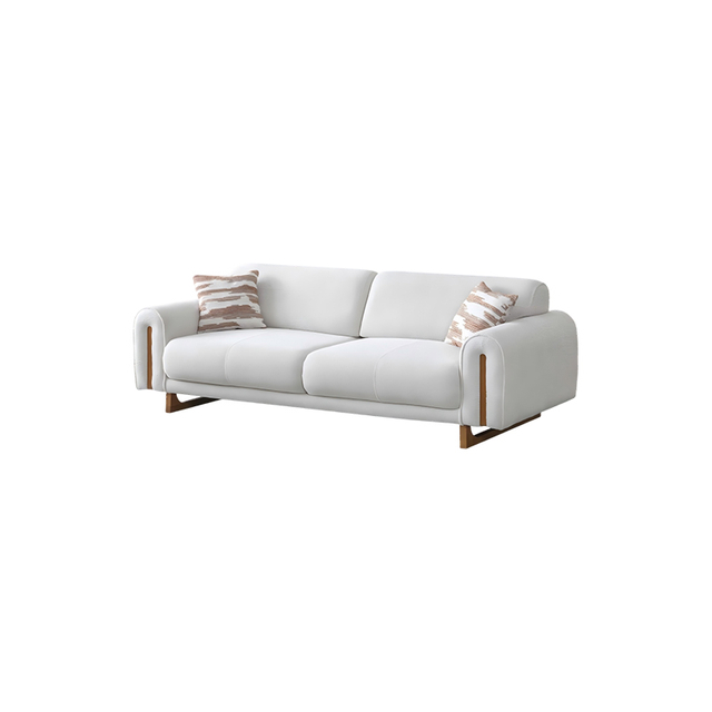 Boucle Sofa OEM ODM Furniture Manufacturer Off White Fabric Granada Sofa Set
