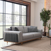 Affordable Sofa Suppliers Home Sofa Furniture Grey Fabric Couches Cassa Sofa Set