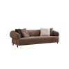 Bulk Modern Sofas Italy Wholesale Nordic Style Lambwool Boucle Fabric Mix Color Cardea Sofa Set