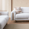 Boucle Sofa OEM ODM Furniture Manufacturer Off White Fabric Granada Sofa Set