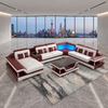 Foshan Furniture Factory Sofa Dream Sectional Chaise Lounges Wholesale Leather Sofa