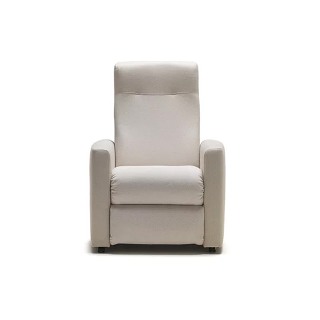 Healthcare Furniture for Nursing Homes Horizon Manual Reclineable Fabric Chair for Elderly Home