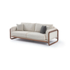 Home Furniture Turkish Sofa Modern Upholstery Solid Wood Ellipse Sofa Set