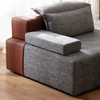 Turkish Style Furniture Factory From China Linen Fabric Sectional Couch Capello Sofa Set