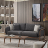 Home Furniture Turkish Sofa Modern Upholstery Solid Wood Ellipse Sofa Set