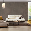 Modern Clean Line Fabric Couch Convertible Sofa Furniture Duetto Sofa Set