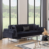 Deep Seating Comfort Luxury Turkey Furniture Velvet Elegant Fabric Couch Dortmund Sofa Set