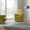 Modern Nursing Home Furniture Healthcar Fabric Chair Lotus Motor Rise Recline Armchair