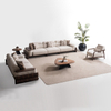 Contemporary Sofa Manufacturer Hospitality Furniture Supplier Solid Wood Fabric Hisar Sofa