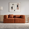 Compressed Boneless Sofa Factory Convertible Couch Corduroy Fabric Vacuum Sofa in a Box