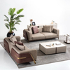 Hospitality Lounge Sofa Furniture Manufacturer Fabric Wooden Couch Hera Sofa Set