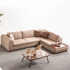 Classical Design Corner Sectional Fabric Lounge Turkish Dream Corner Sofa Set